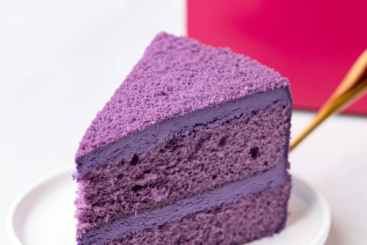Indulge ube cake