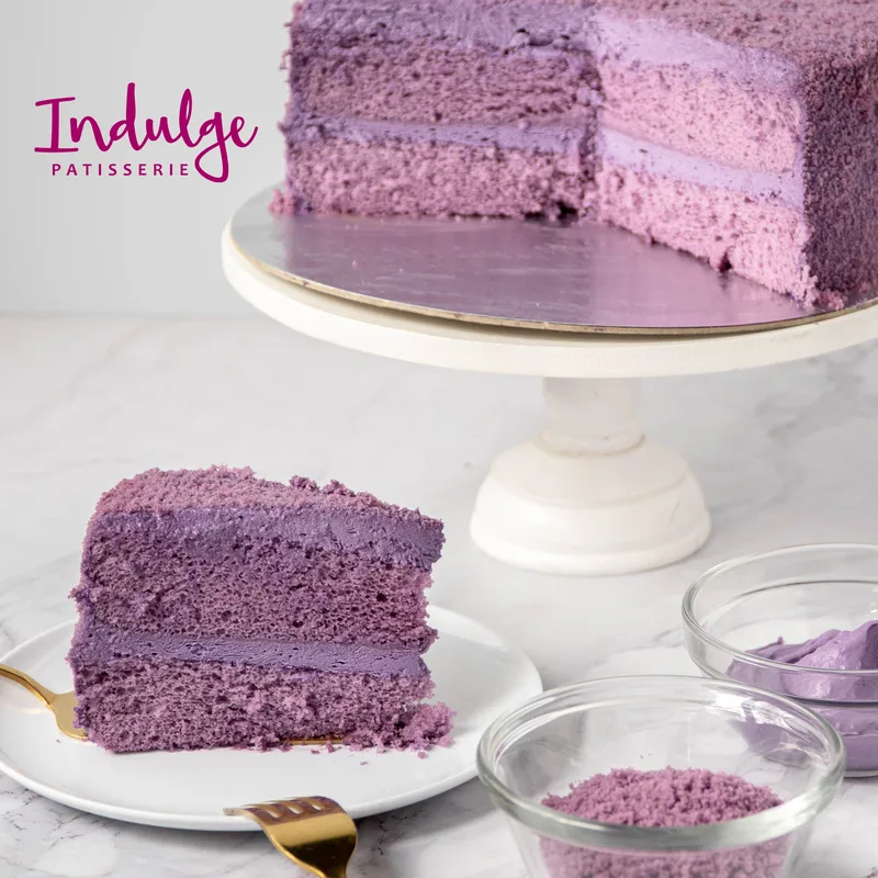 Ube Cake 9" — Plain